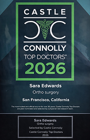 Congratulations to Dr. Sara L. Edwards! for being recognized as a 2026 Castle Connolly Top Doctor!